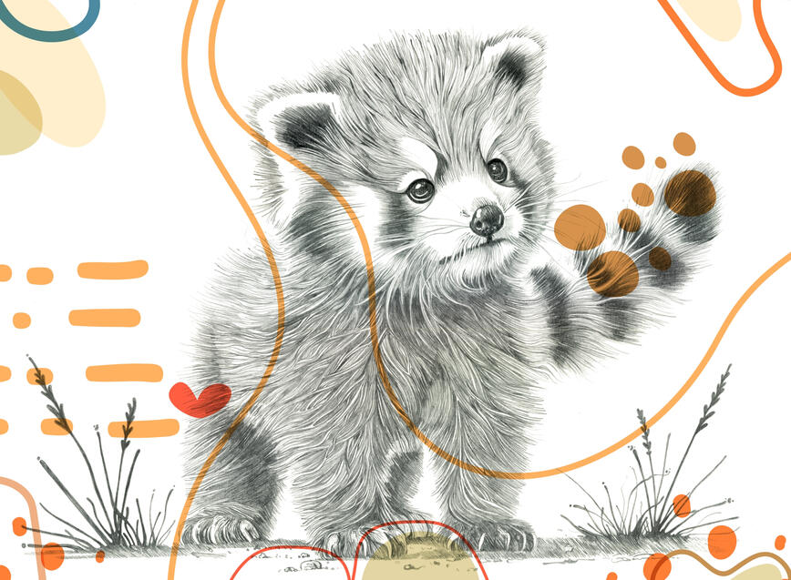 ベビーレッサーパンダ